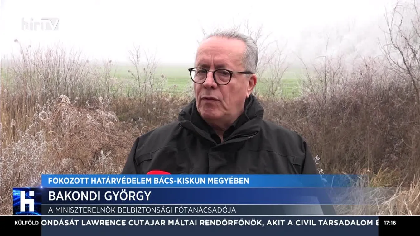 Bakondi: Hőkamerával, drónnal és radarral is védik a határt