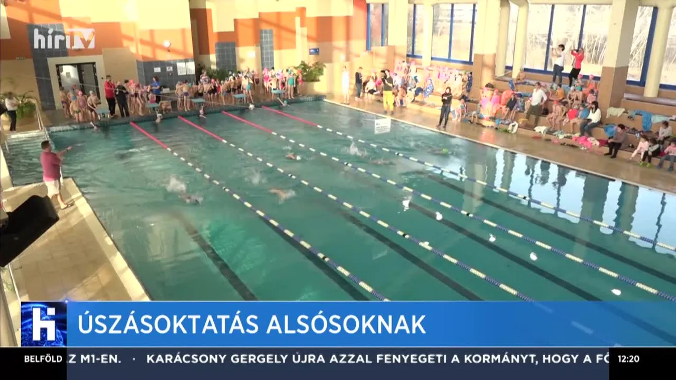 Úszásoktatás alsósoknak