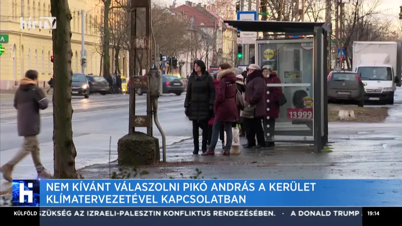 Nem kívánt válaszolni Pikó András a kerület klímatervezetével kapcsolatban