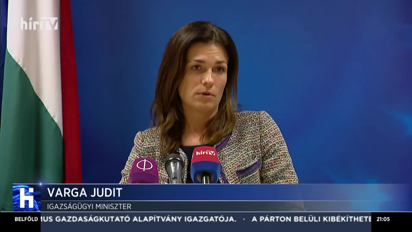 Varga Judit: A magyarok többsége nemzetállamokra épülő erős Európát szeretne