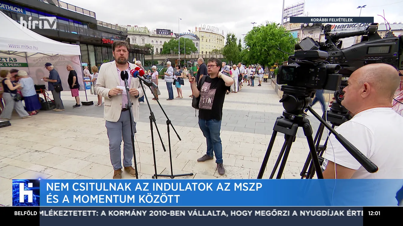 Nem csitulnak az indlatok az MSZP és a Momentum között