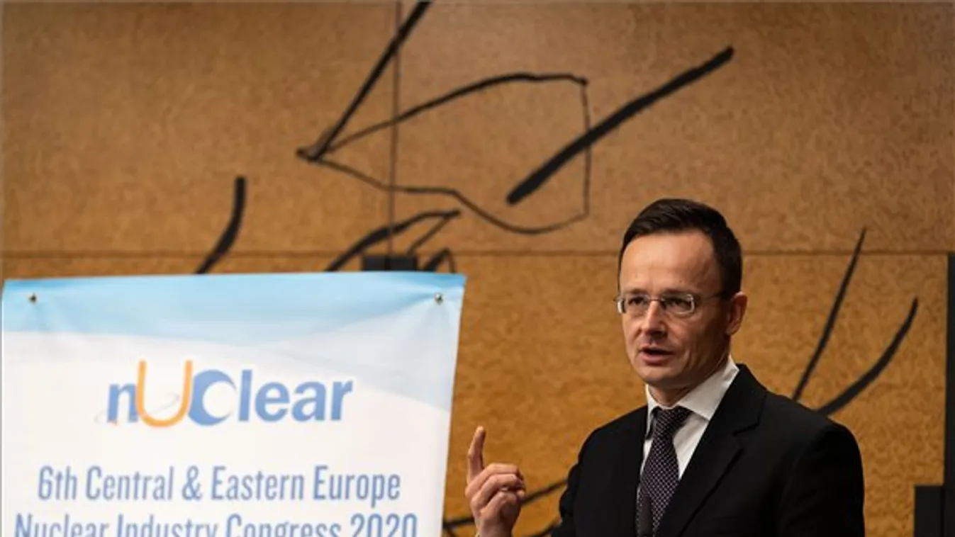 Szijjártó: Nukleáris energia nélkül Európa nem tudja megvalósítani a klímasemlegességet