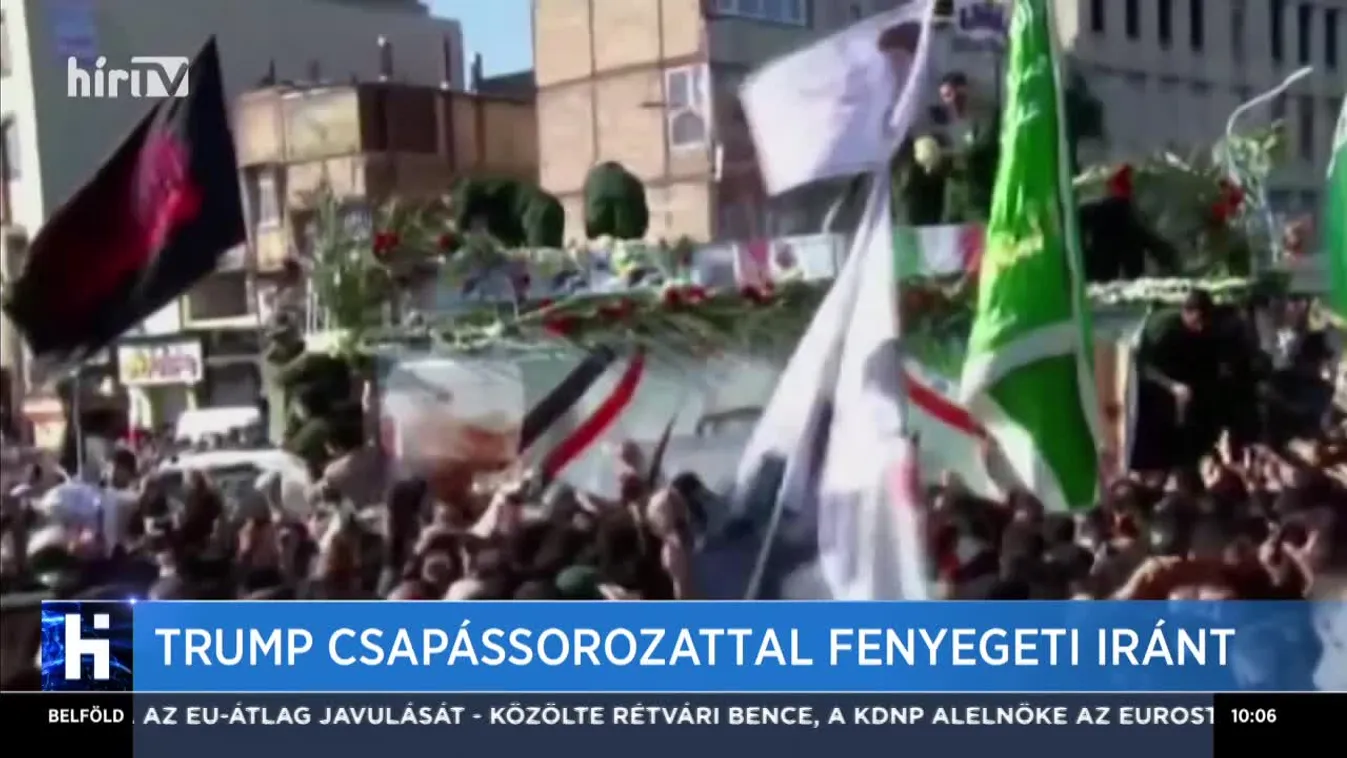 Trump csapássorozattal fenyegeti Iránt