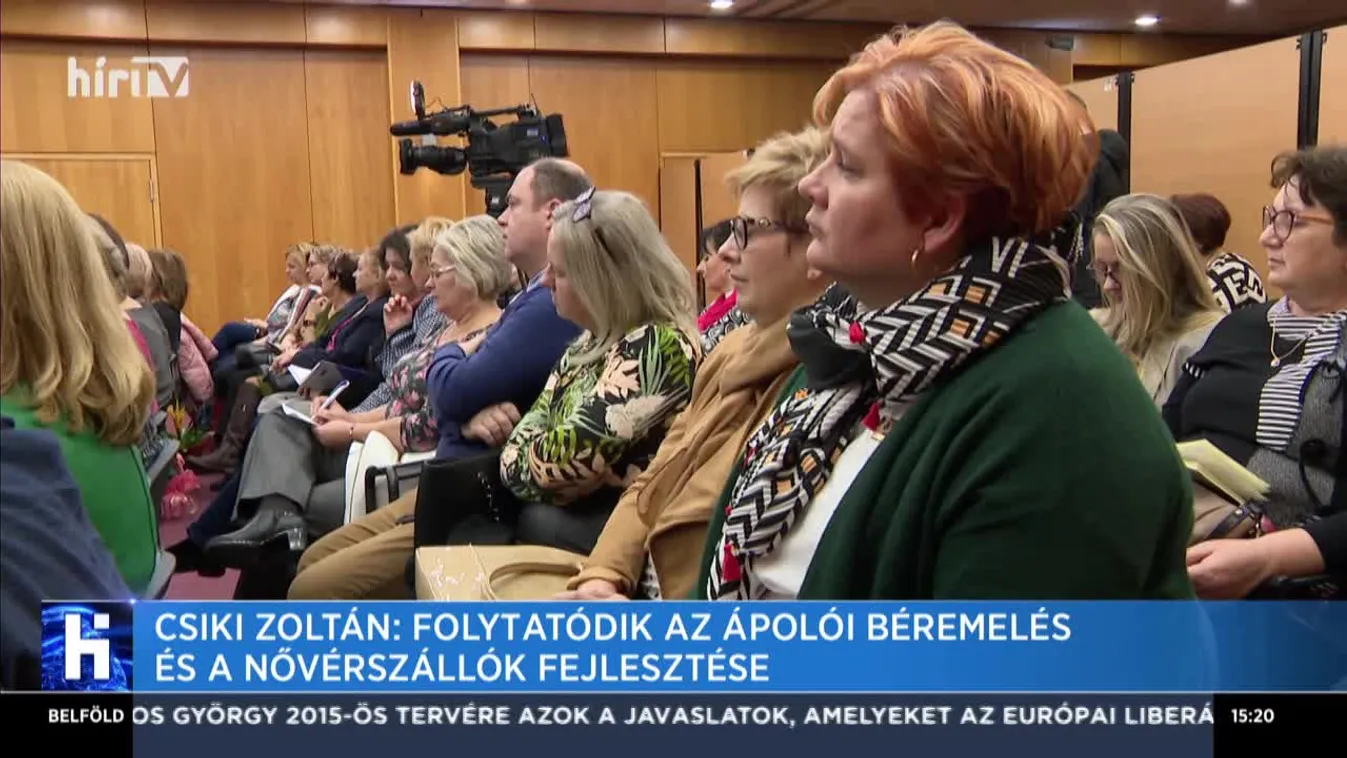 Helyettes államtitkár: Folytatódik az ápolói béremelés és a nővérszállók fejlesztése