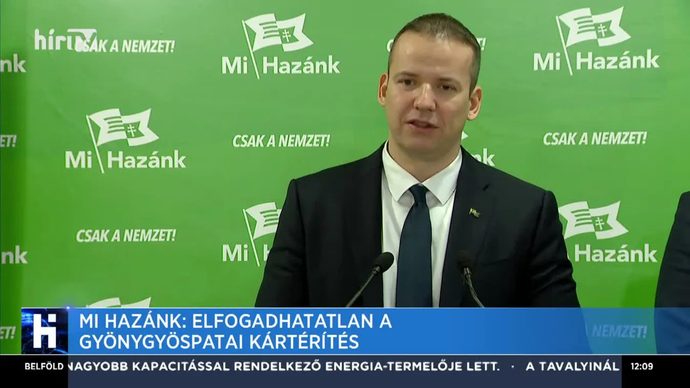 Mi Hazánk: Elfogadhatatlan a gyöngyöspatai kártérítés