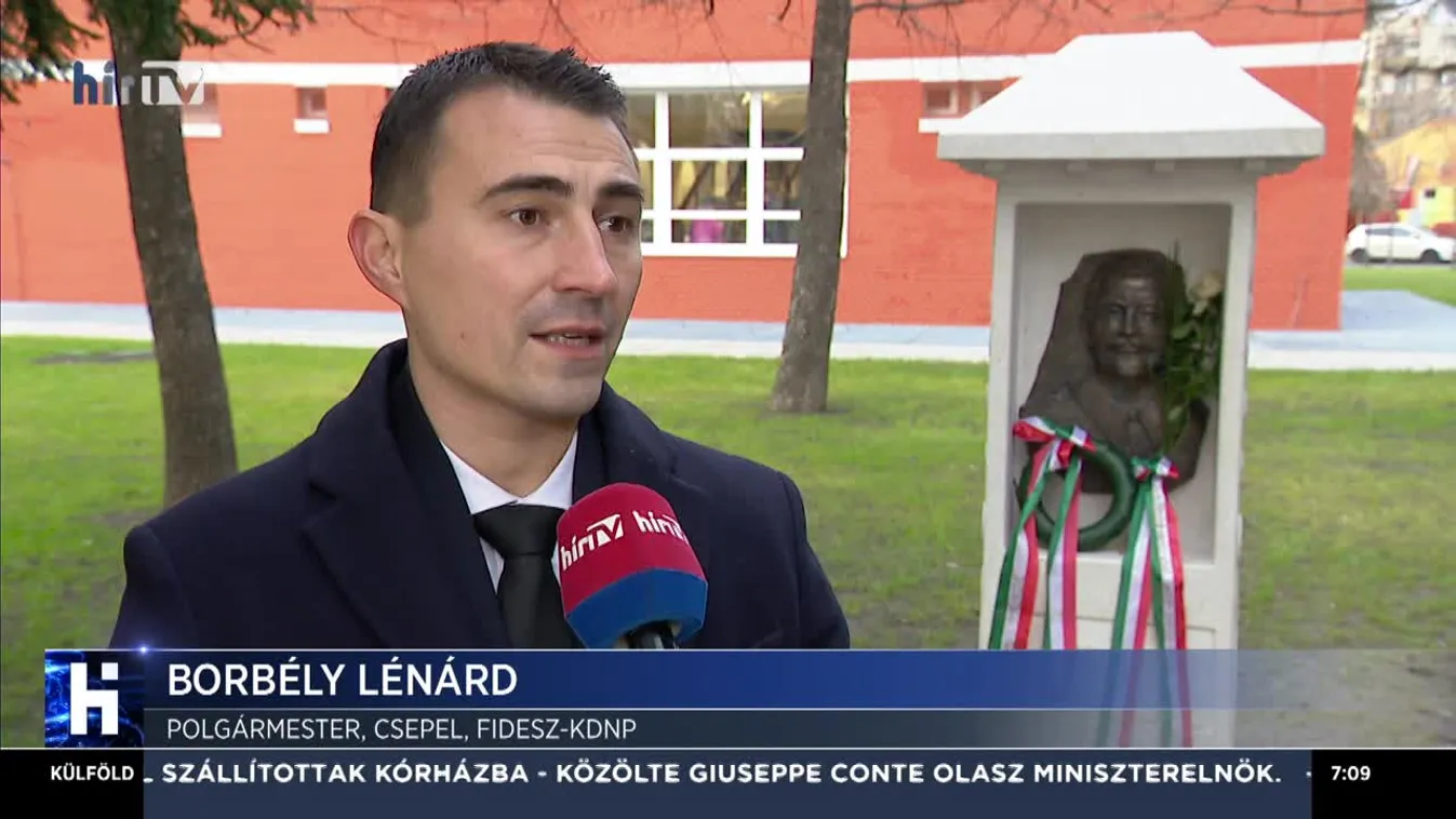 Megrongálták Wass Albert szobrát Csepelen