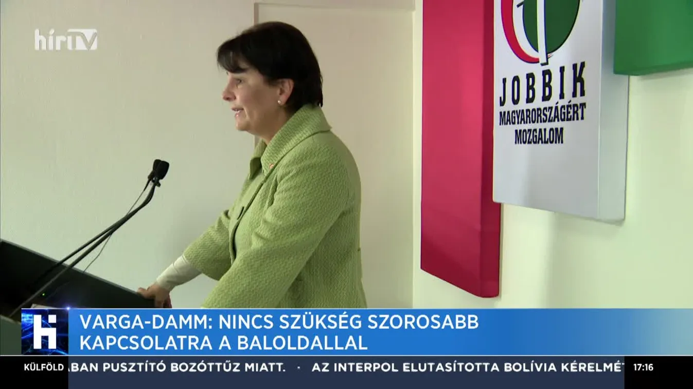 Varga-Damm: Nincs szükség szorosabb kapcsolatra a baloldallal