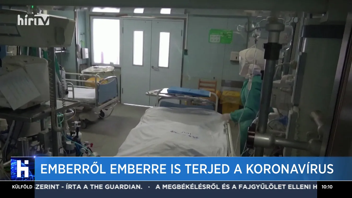 Emberről emberre is terjed a koronavírus