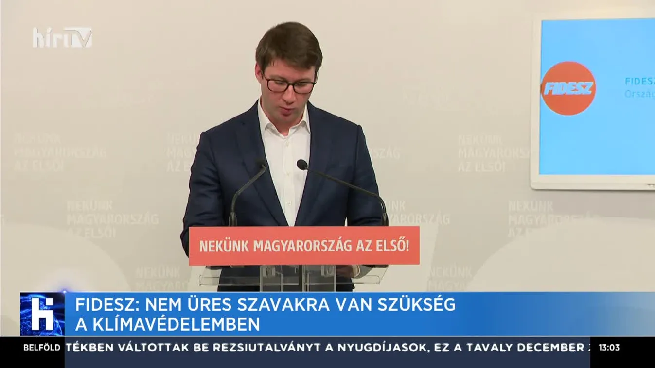 Böröcz: Nem üres szavakra, cselekvésre van szükség a klímavédelemben