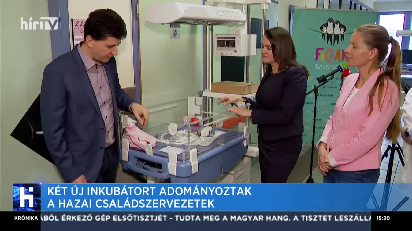 Szívbeteg gyerekek gyógyítására adott egy kórháznak inkubátorokat a Ficsak