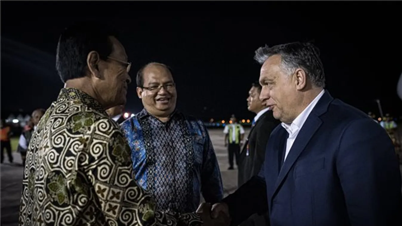 Orbán Viktor megkezdte indonéziai tárgyalásait