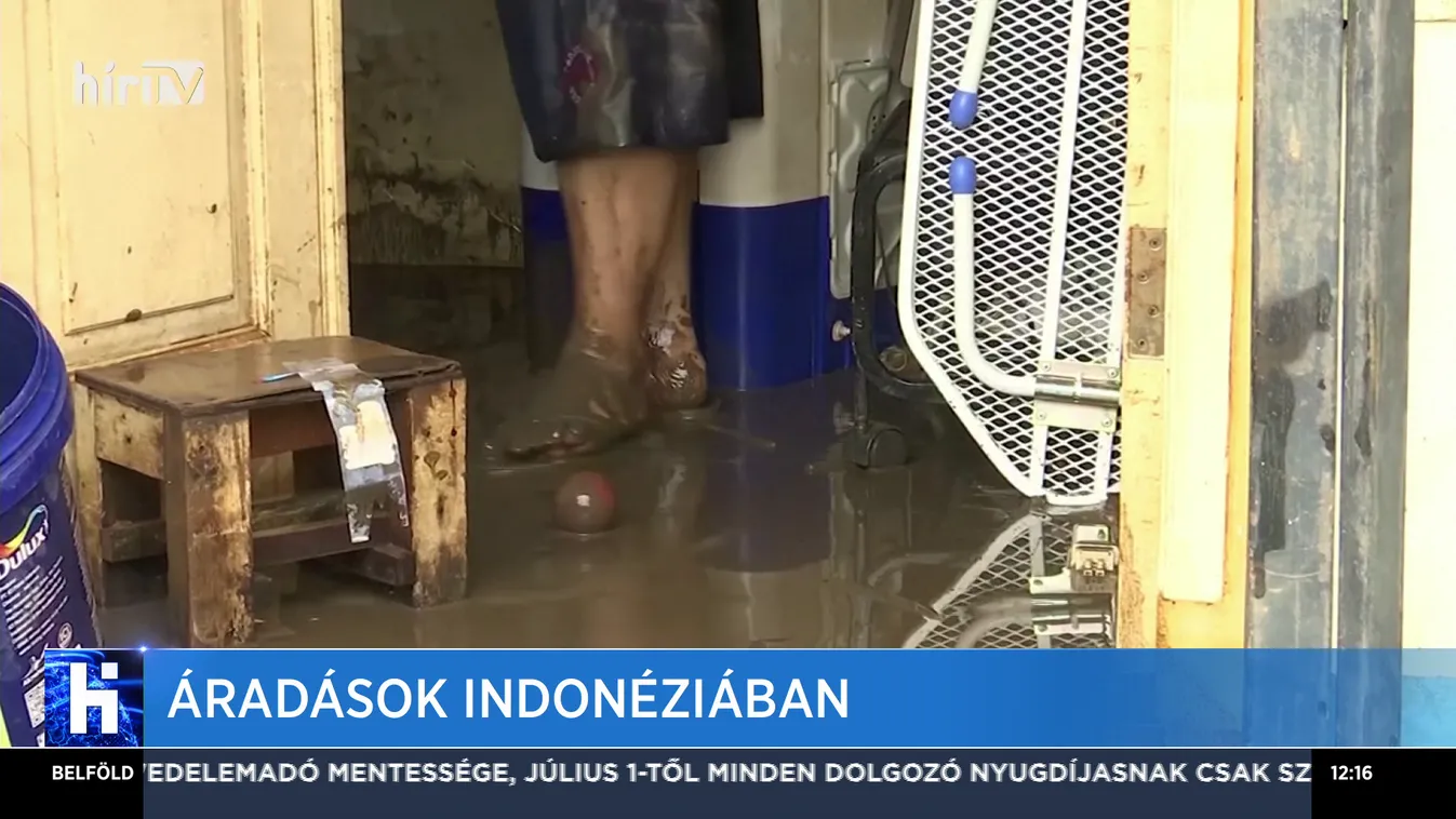 Áradások Indonéziában