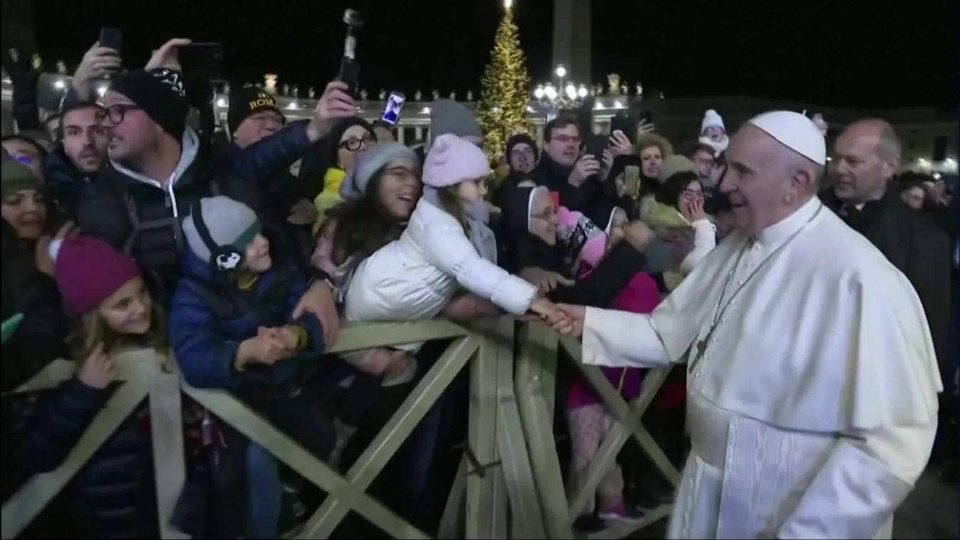 Ferenc pápa: A nők elleni erőszak az istenkáromláshoz hasonló