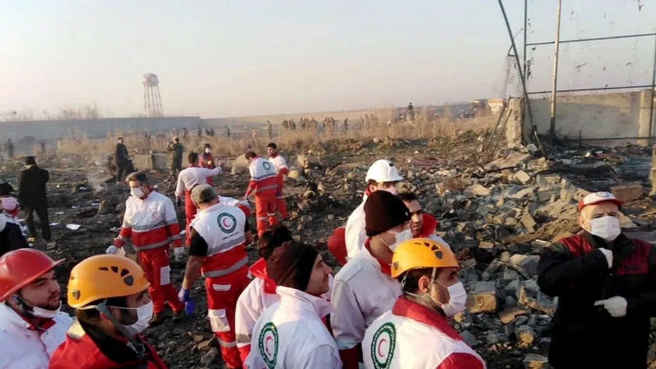 Lezuhant egy utasszállító Teherán mellett, senki nem élte túl a katasztrófát