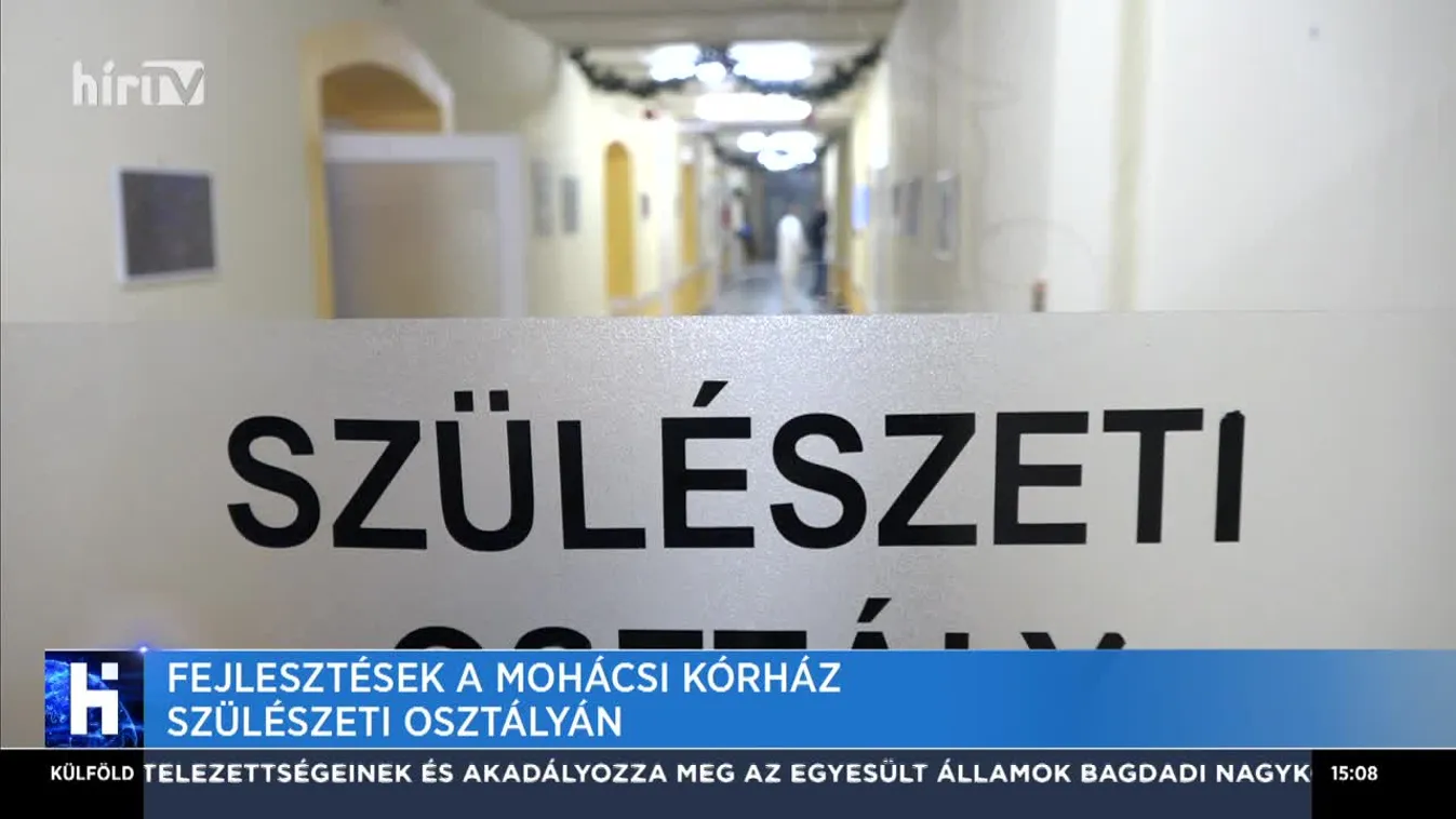 Fejlesztések a Mohácsi Kórház szülészeti osztályán