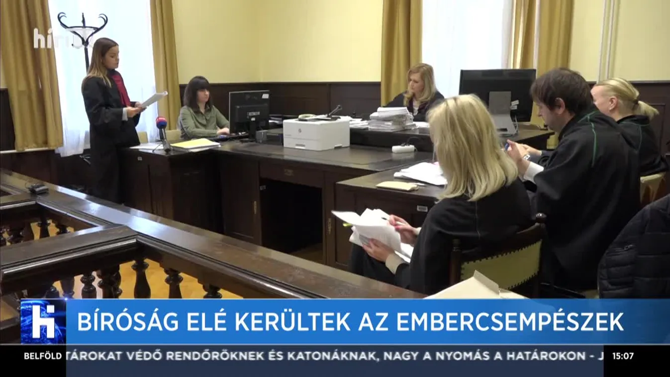 Bíróság elé kerültek az embercsempészek