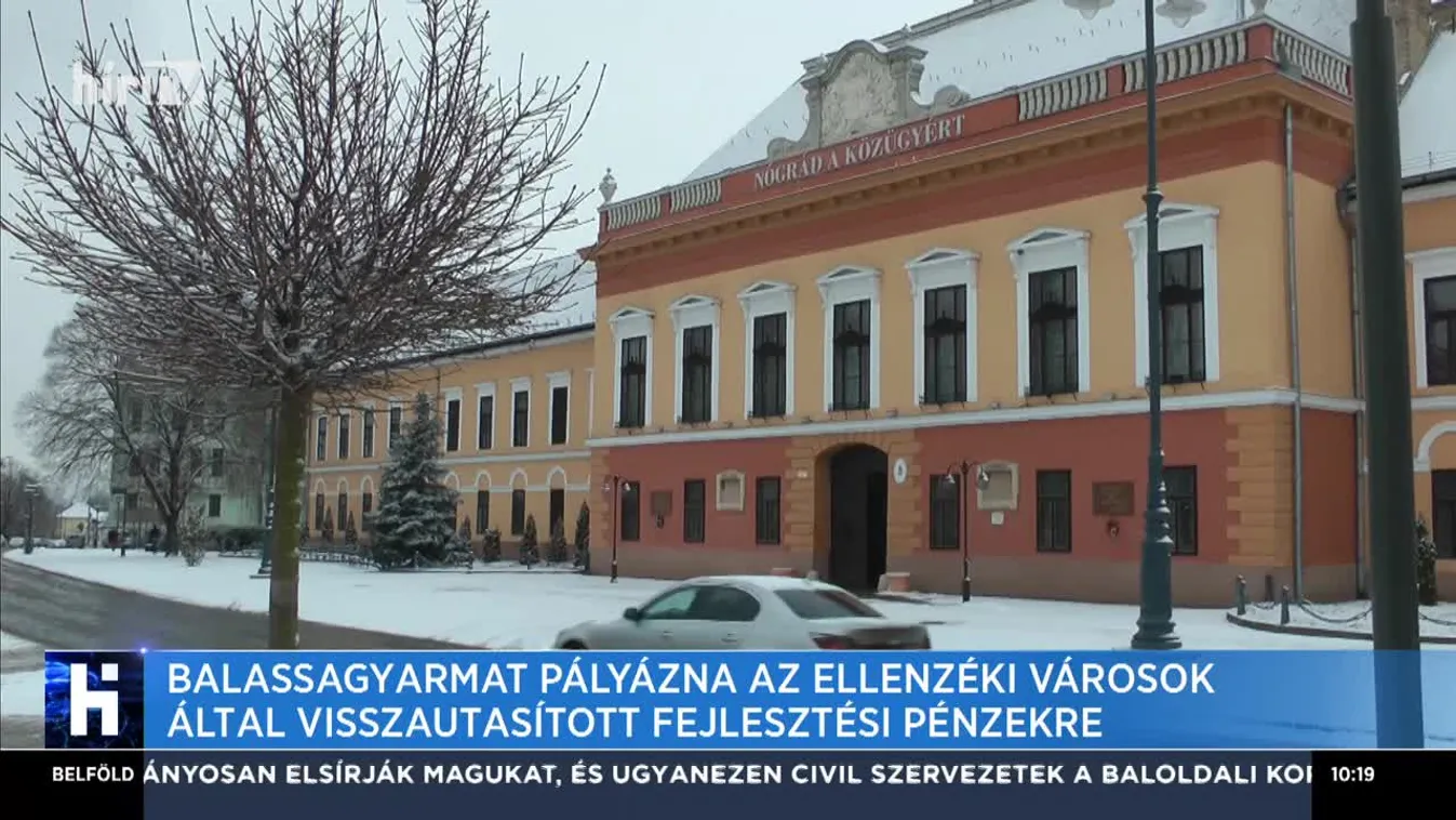 Balassagyarmat pályázna az ellenzéki városok által visszautasított fejlesztési pénzekre