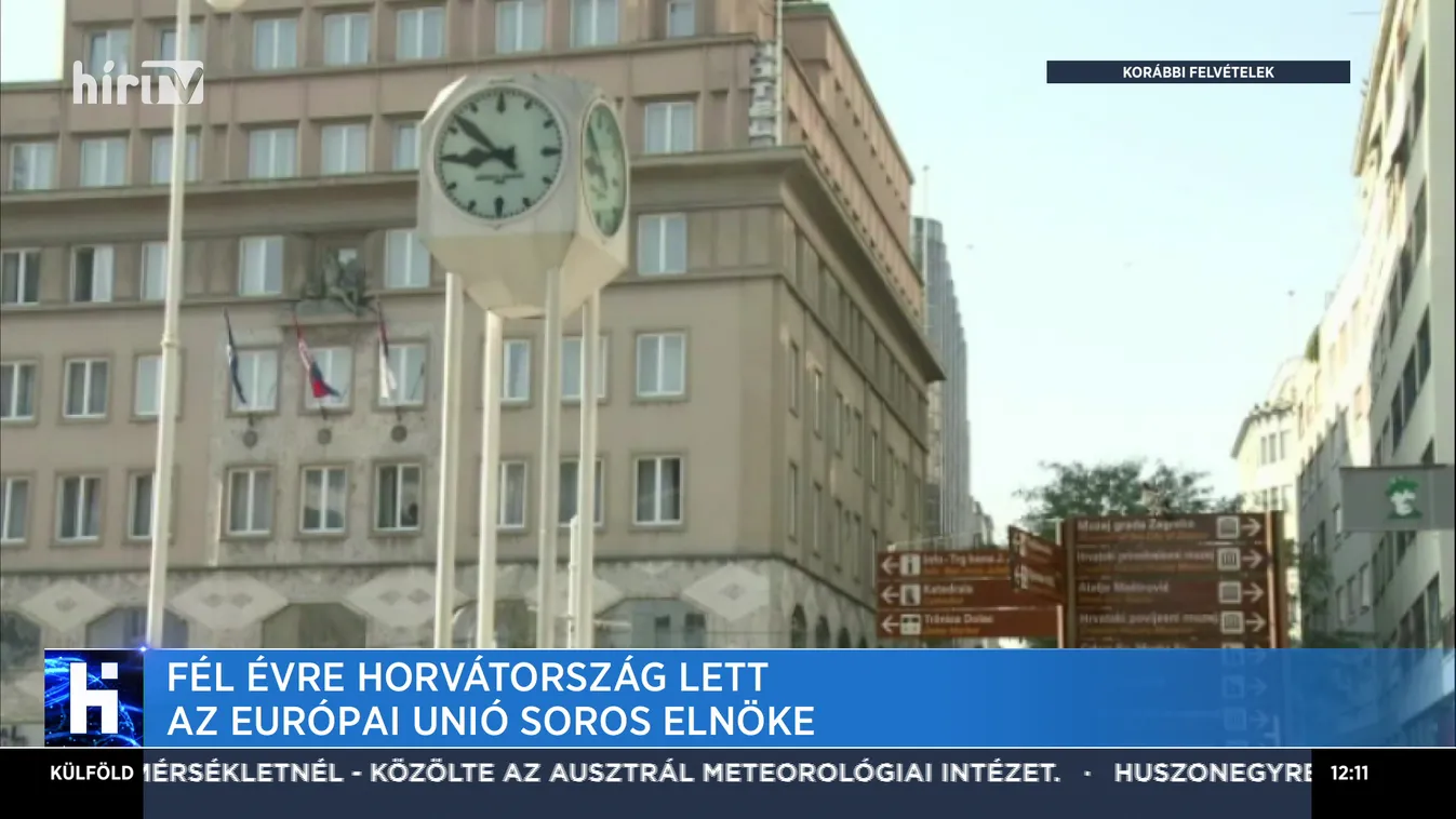 Fél évre Horvátország lett az Európai Unió soros elnöke