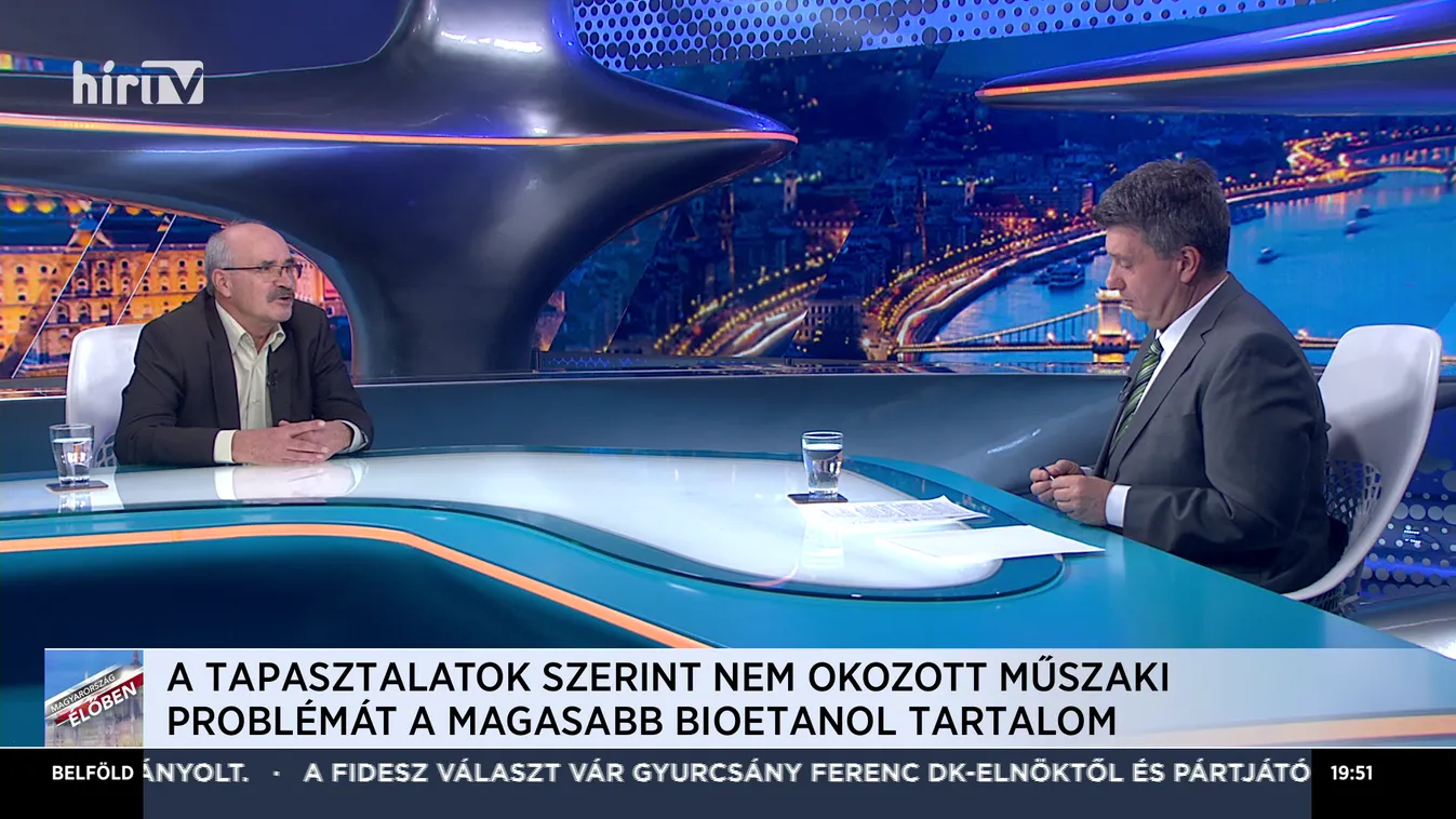 Magyar János: Nem jelent komoly változást a magasabb bioetalon-tartalommal rendelkező üzemanyag