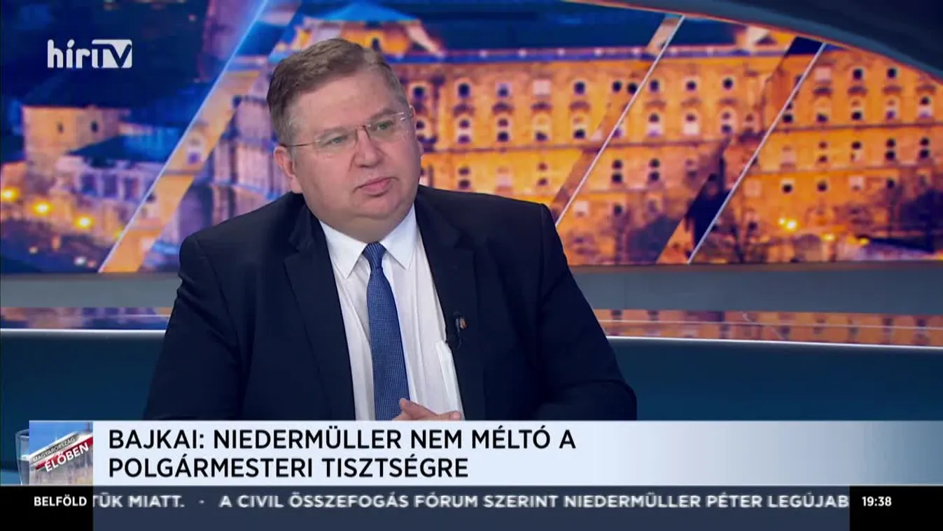 Bajkai István: Niedermüller Péter alkalmatlanná és méltatlanná vált a közéleti szerepre