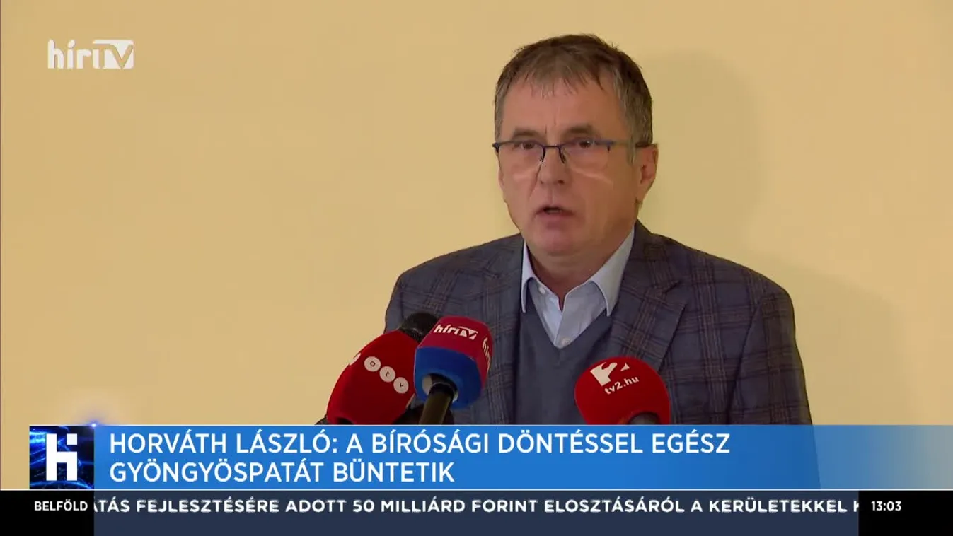 Horváth László: A bírósági döntéssel egész Gyöngyöspatát büntetik