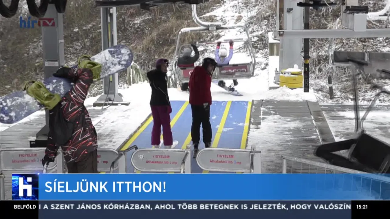Síeljünk itthon!