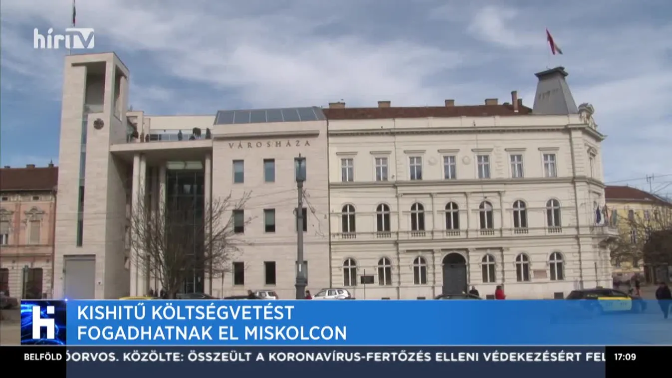 Kishitű költségvetést fogadhatnak el Miskolcon