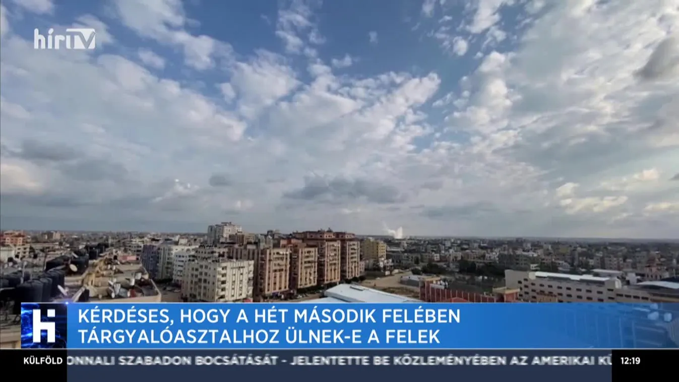 A fegyvernyugvás ellenére rakétákkal lőtték egymást a Gázai övezetben