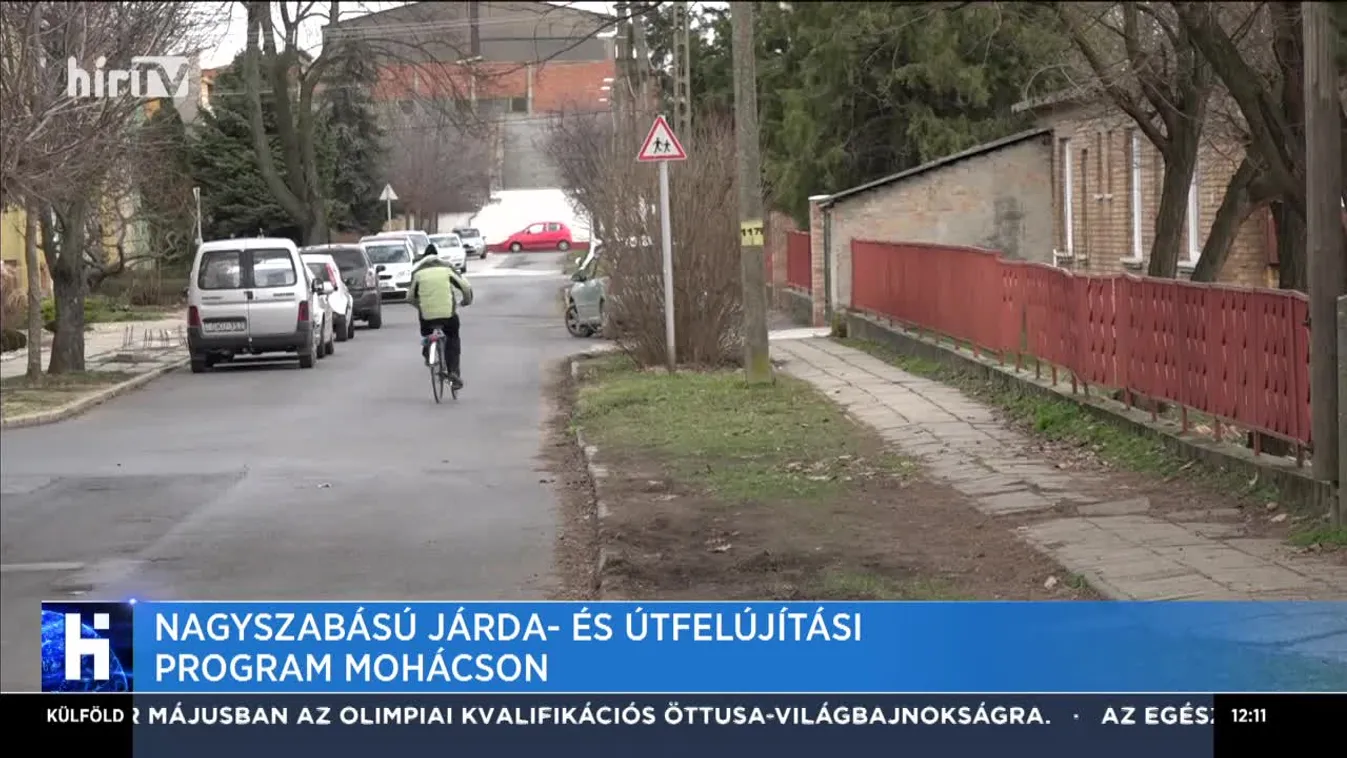 Nagyszabású járda- és útfelújítási program Mohácson