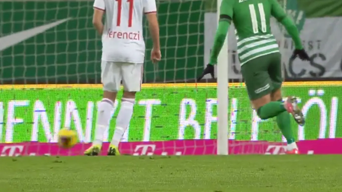 A Fradinak egy félidő is elég volt