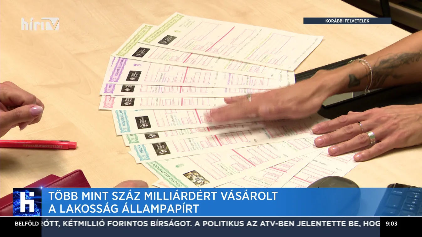 Több mint száz milliárdért vásárolt a lakosság állampapírt