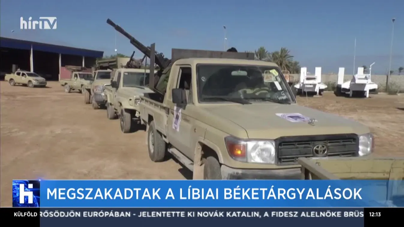Megszakadtak a líbiai béketárgyalások