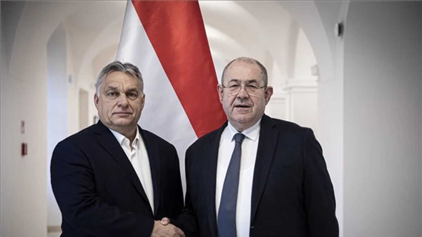 Orbán Viktor Pásztor Istvánnal, a VMSZ elnökével tárgyalt