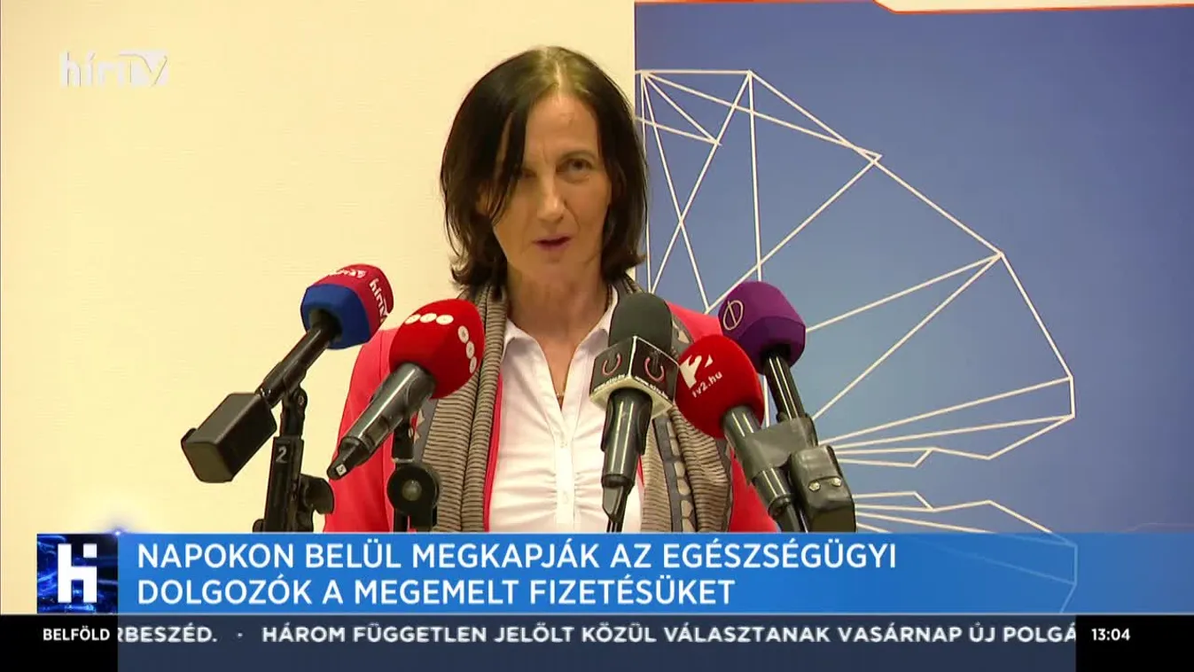 Horváth Ildikó: A napokban kapják kézhez emelt alapbérüket az egészségügyi szakdolgozók