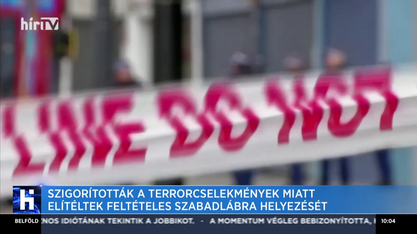 Szigorították a terrorcselekmények miatt elítéltek feltételes szabadlábra helyezését