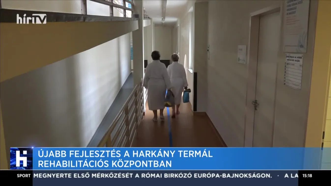 Újabb fejlesztés a Harkány Termál Rehabilitációs Központban