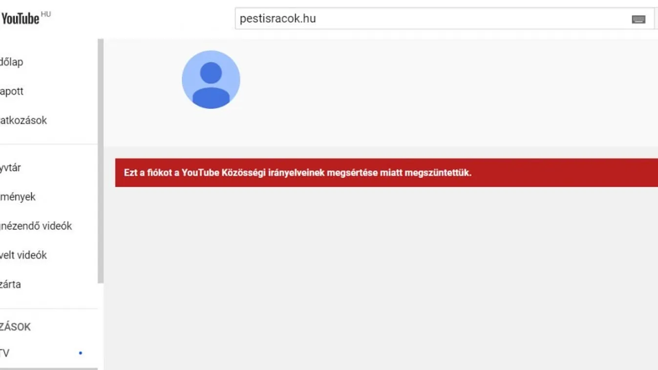 Letiltotta a Youtube a Pesti Srácok csatornáját