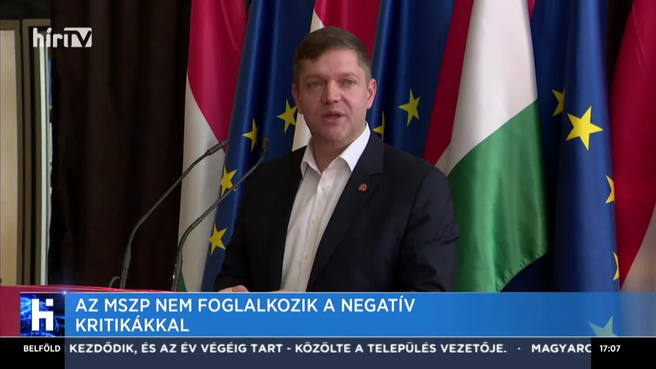 Az MSZP nem foglalkozik a negatív kritikákkal