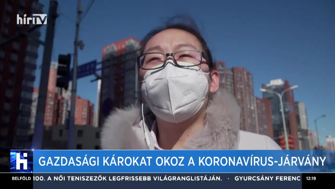 Gazdasági károkat okoz a koronavírus-járvány