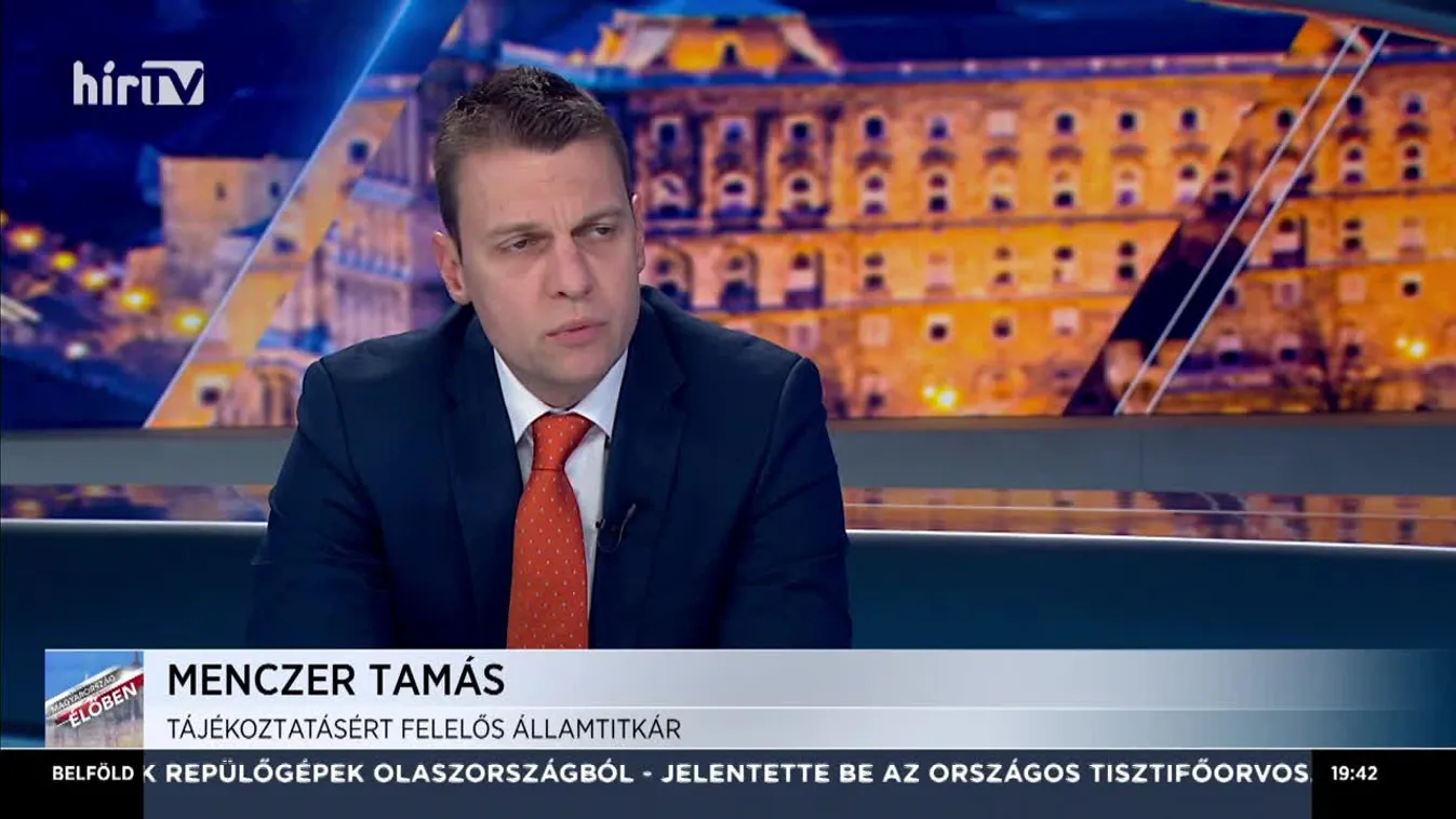 Magyarország élőben Menczer Tamással (2020-02-24)