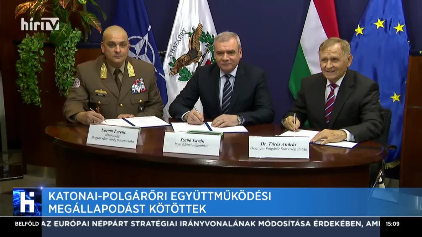 Katonai-polgári együttműködést kötöttek