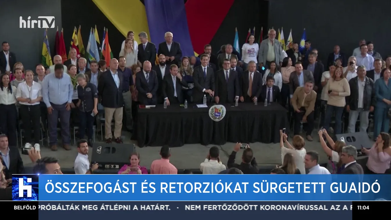 Összefogást és retorziókat sürgetett Guaidó