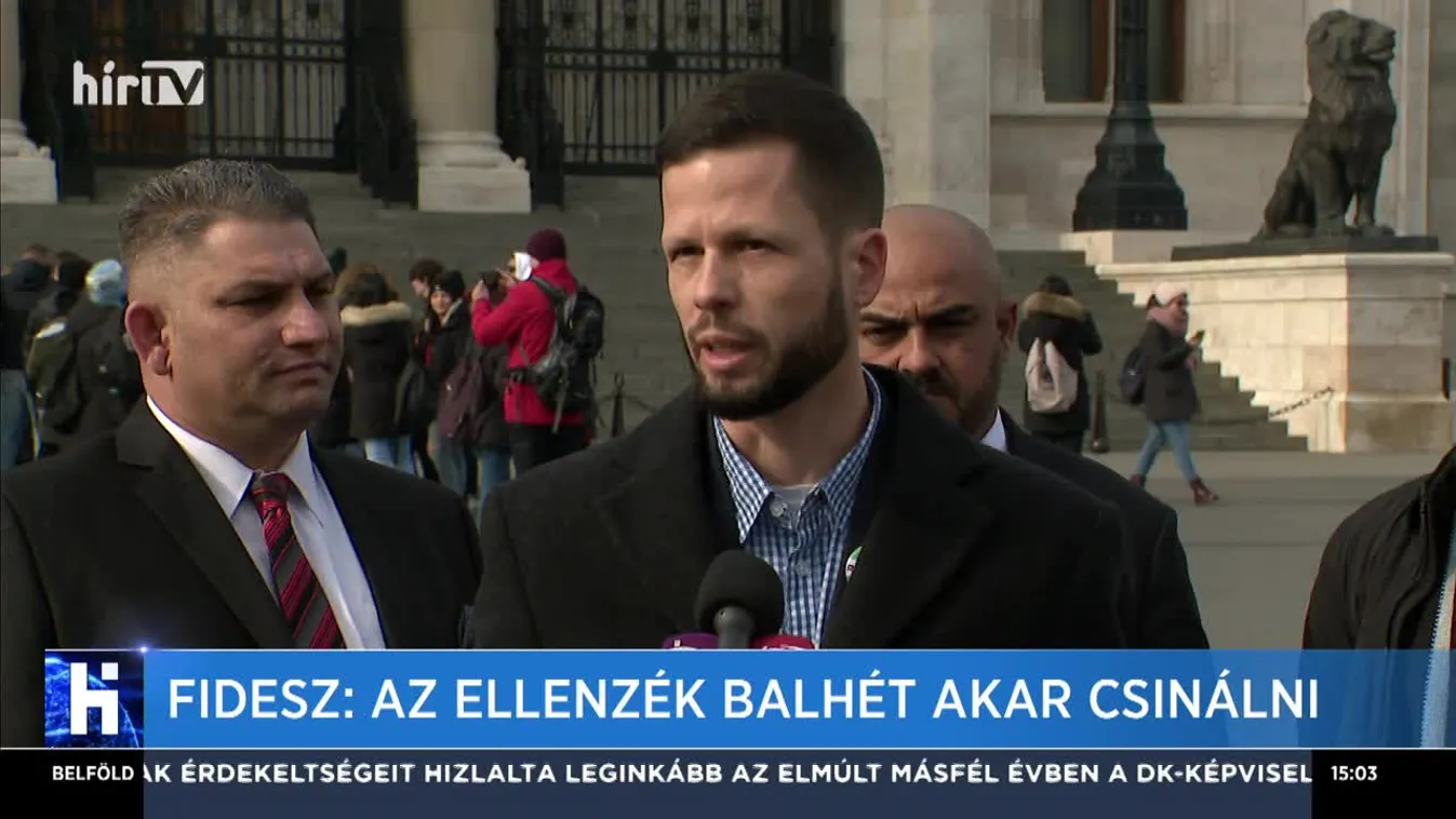 Fidesz: Az ellenzék balhét akar csinálni