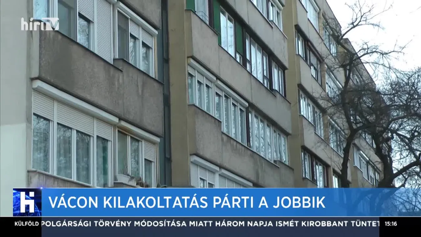 Vácon kilakoltatás párti a Jobbik