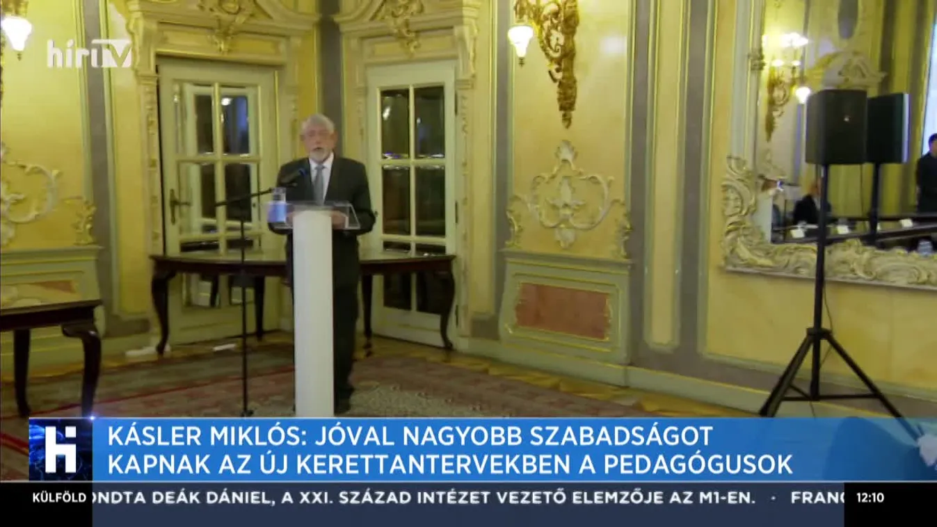 Kásler: Gyermekközpontú és hazafias szemléletű a megújult Nemzeti alaptanterv