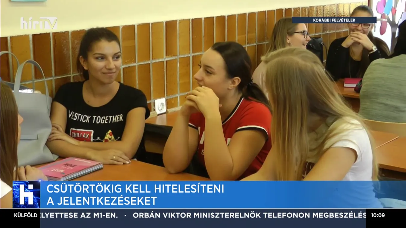 Csütörtökig kell hitelesíteni a jelentkezéseket