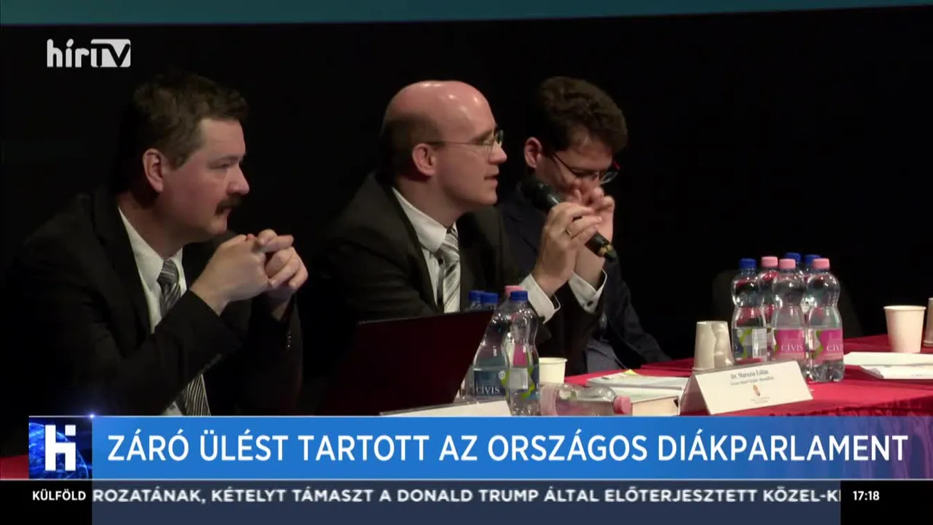 Záró ülést tartott az Országos Diákparlament
