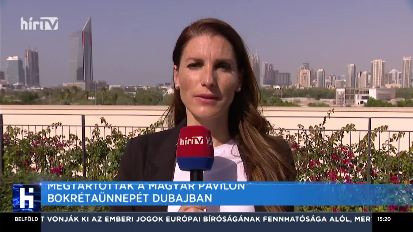 Megtartották a magyar pavilon bokrétaünnepét Dubajban