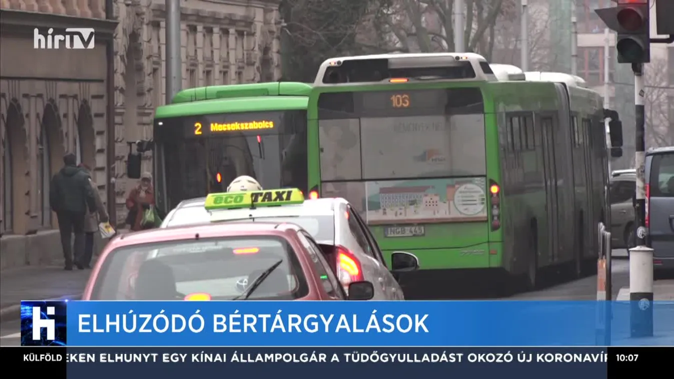 Elhúzódó bértárgyalások