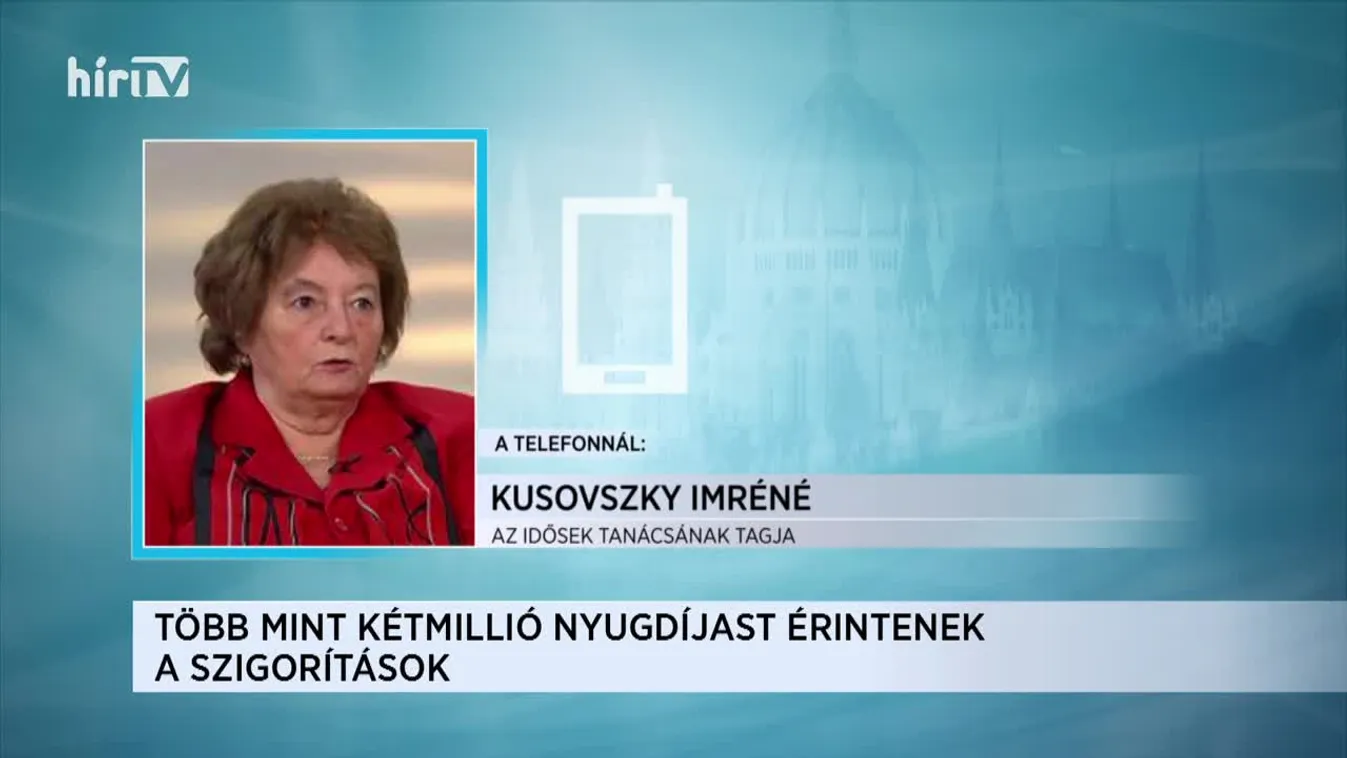 Kusovszky Imréné: Vidéken fegyelmezettebbek az idősek